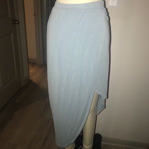 BCBGMAXAZRIA Asymmetrical Skirt